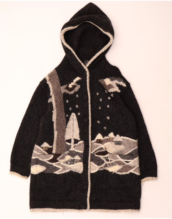 DOBRILA Cardigan surdimensionné pour femme UK 16 Grand Gris Nouveauté