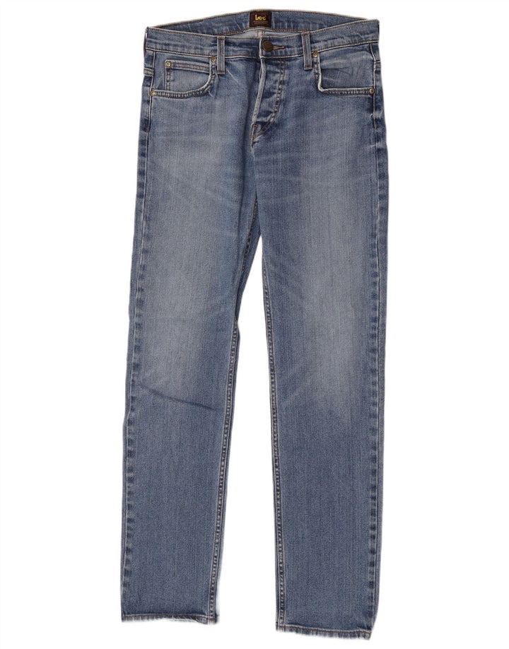 Lee Jean Powell Slim W30 L32 Homme Bleu Coton