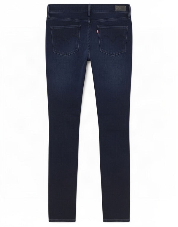 Levi's Jean Slim Slight Curve Taille Mi-haute Femme W30 L34 Bleu Marine