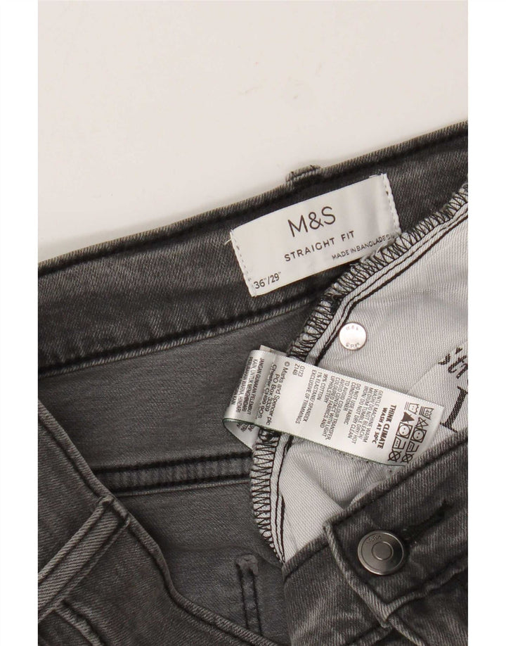 Marks & Spencer Jean droit homme W36 L29 gris coton