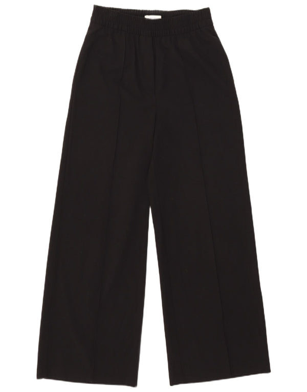 Marks & Spencer Pantalon chino taille haute pour femme UK 8 Small W28 L29 Noir