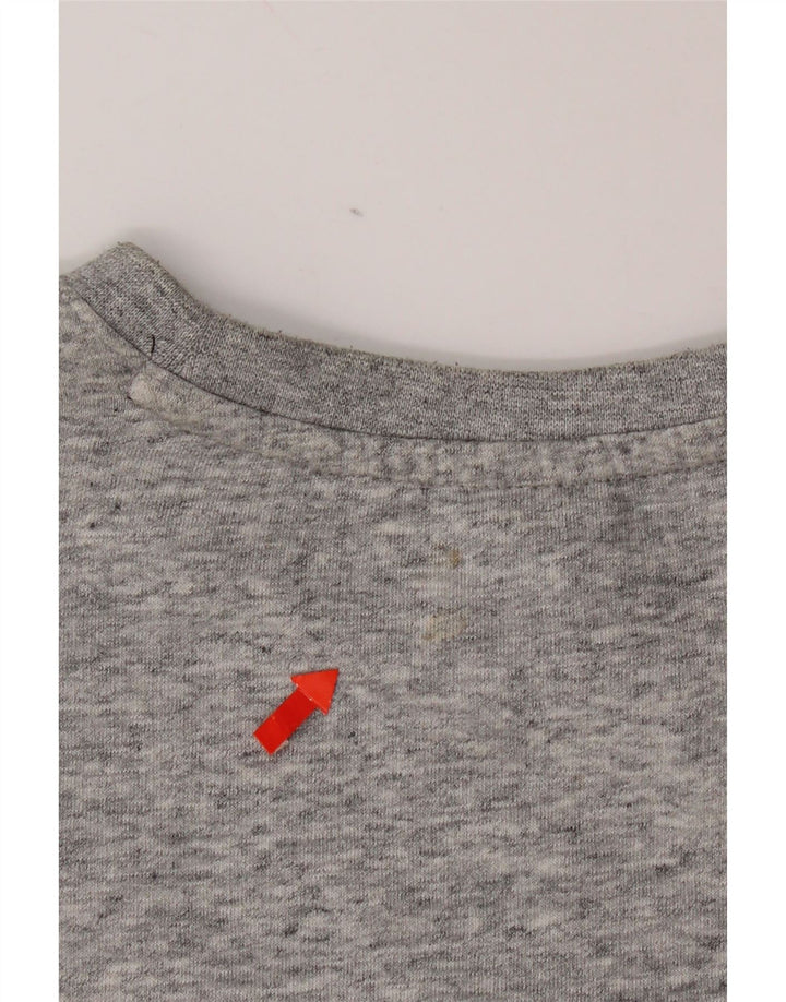 Champion Sweat-shirt graphique pour homme Petit coton moucheté gris