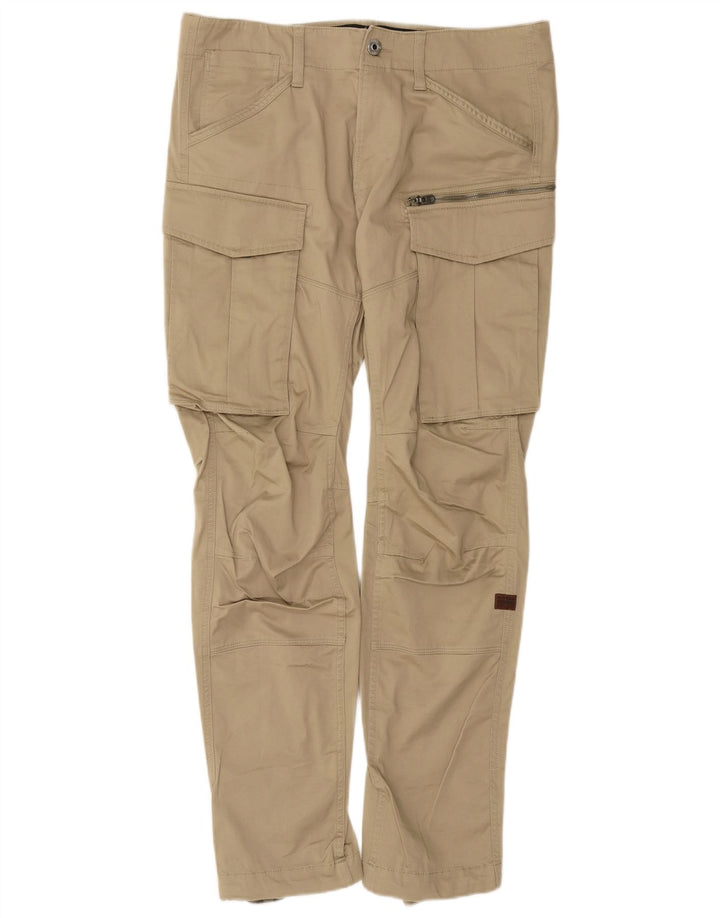 G-Star Pantalon cargo coupe ajustée pour homme W33 L34 Coton beige