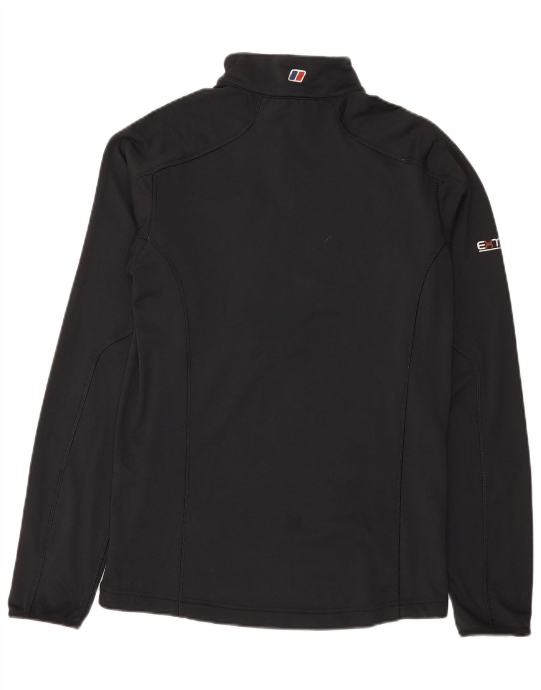 Berghaus Haut de Survêtement à Col Zippé Homme Noir Moyen Polyester