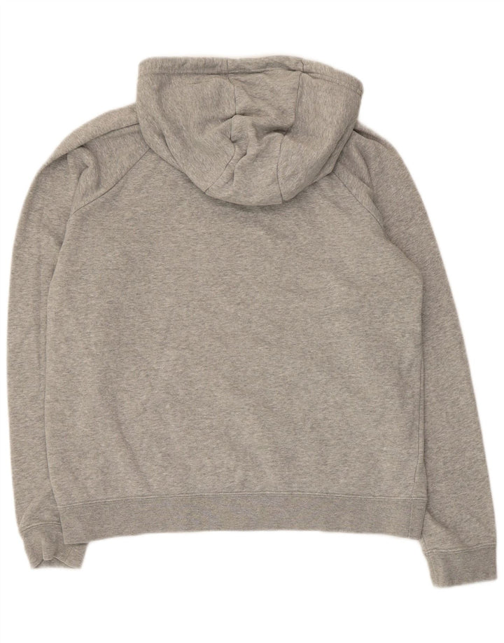 Nike Pull à capuche pour femme UK 14 Gris moyen Coton