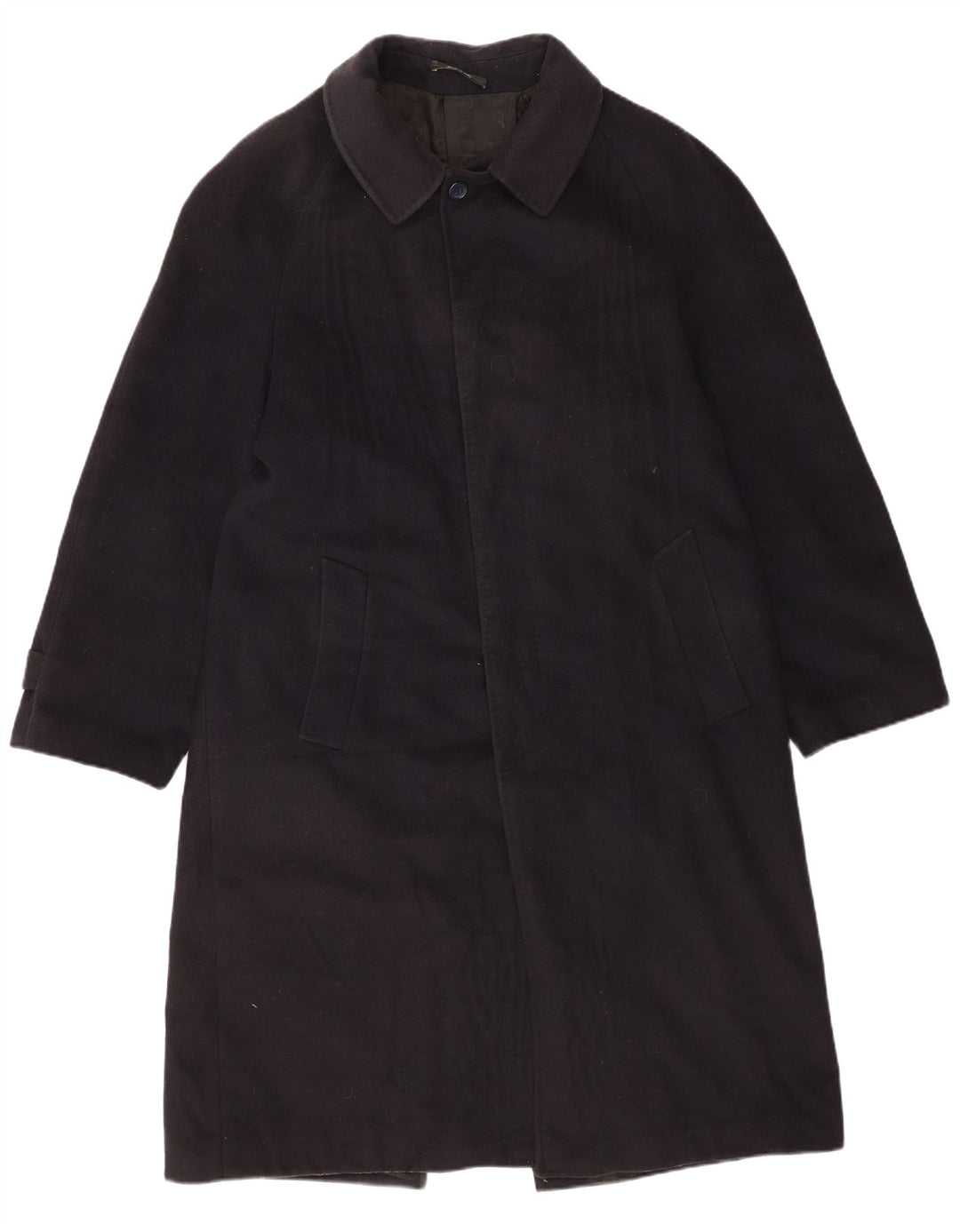 John Lewis Pardessus pour homme UK 40 Grande laine bleu marine