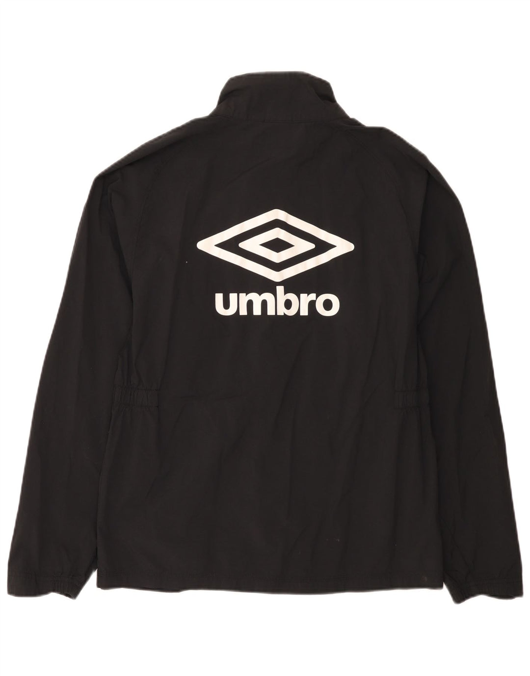 Umbro Veste de pluie graphique pour femme UK 14 Nylon noir moyen