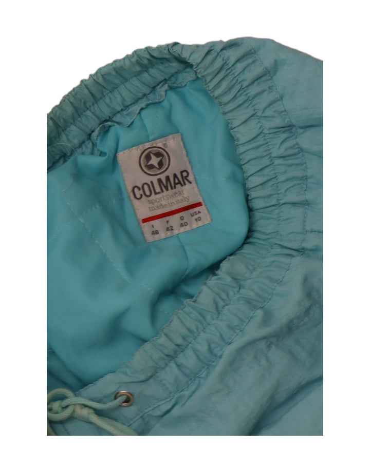 COLMAR Pantalon Coupe-Vent Femme IT 46 Large Bleu Polyamide