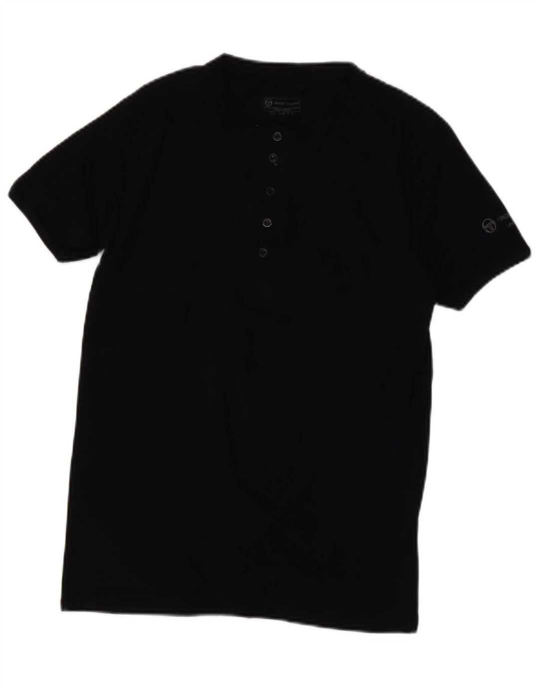 SERGIO TACCHINI T-Shirt Homme Haut Petit Noir Coton