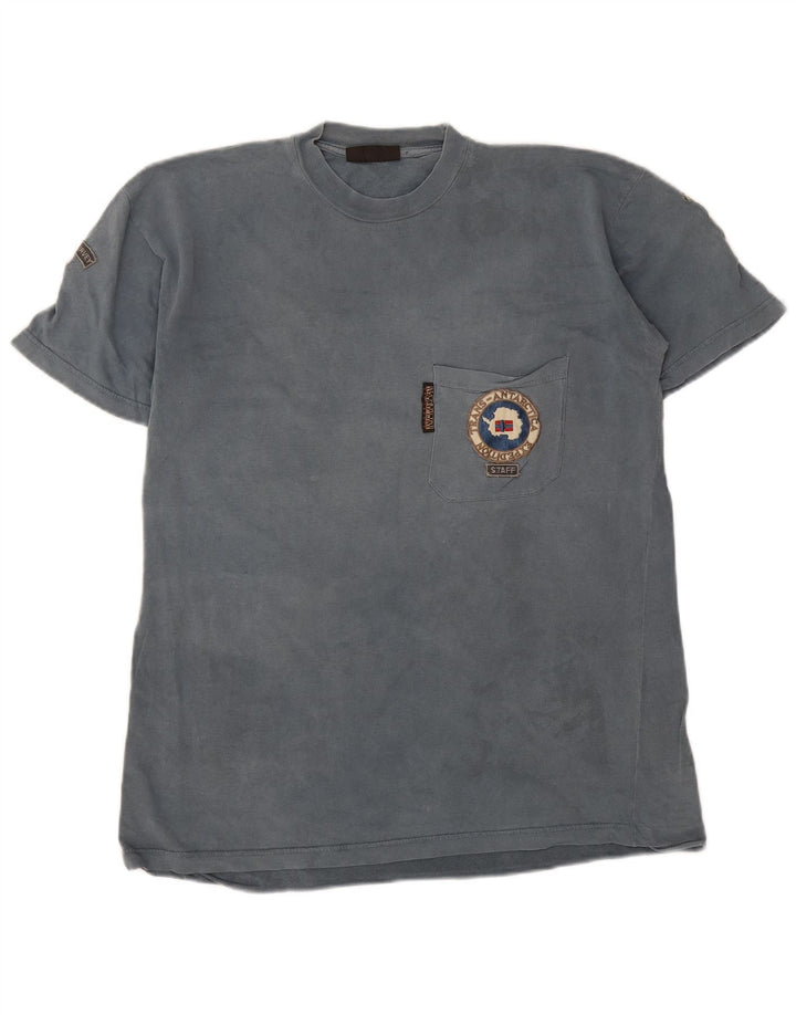 Napapijri T-Shirt Homme Bleu Moyen