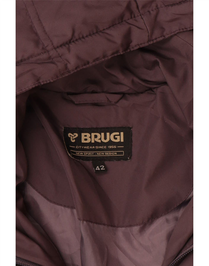 BRUGI Veste matelassée à capuche pour femme IT 42 Violet moyen Polyester