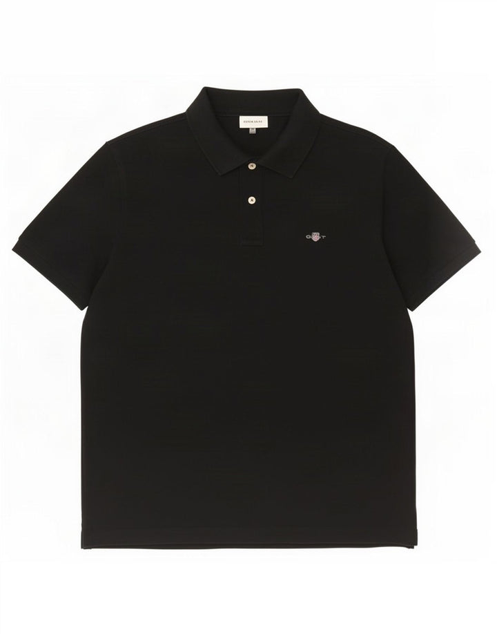 Gant Polo Homme Grand Noir Coton