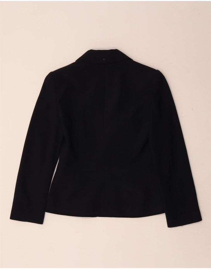 Armani Jeans Veste Blazer 2 Boutons Femme IT 40 Petit Bleu Marine