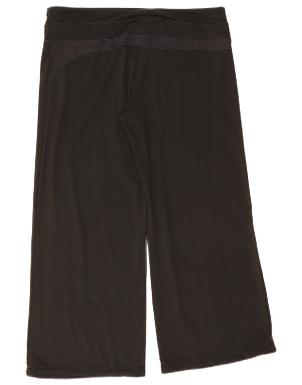 Adidas Pantalon de survêtement Climacool pour femme UK 16 Large Noir Polyester
