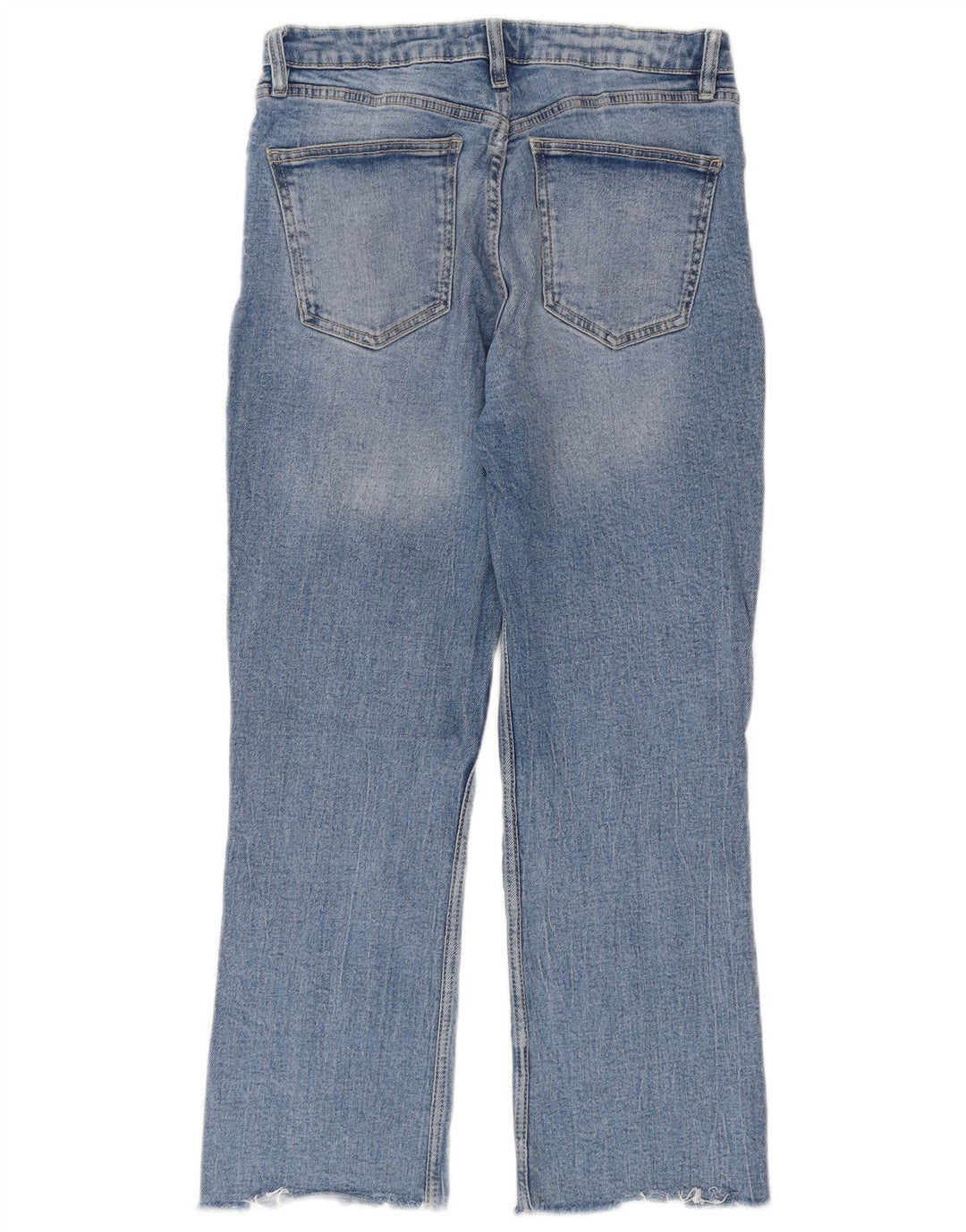 Zara Jean court pour femme EU 38 Small W28 L25 Bleu