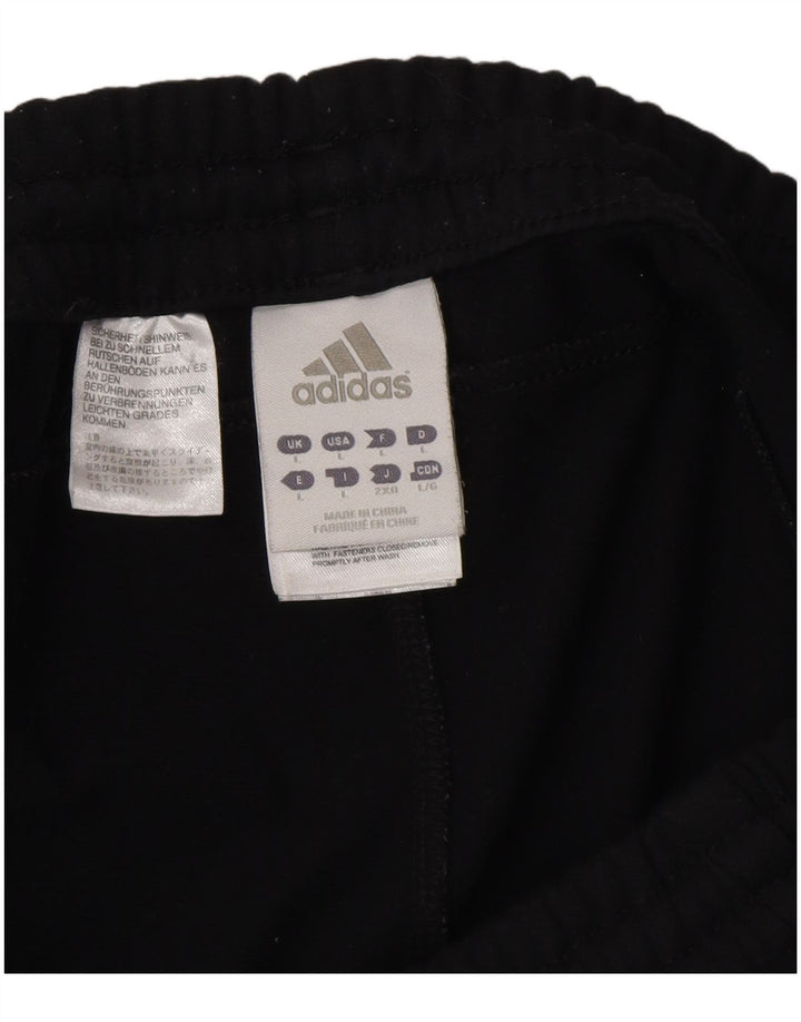 ADIDAS Pantalon de survêtement pour hommes Large Noir Polyester