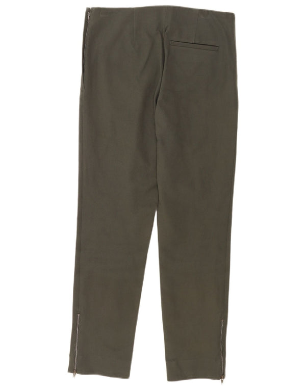 Cos Pantalon décontracté régulier pour femme EU 38 Medium W28 L26 Vert Coton