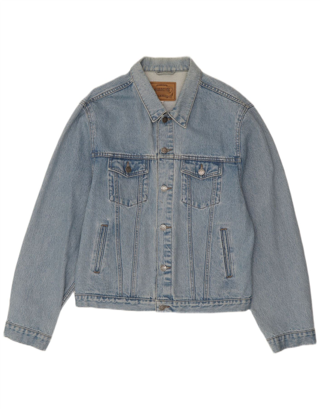 Jeanagers Veste en Jean Homme UK 42 XL Bleu Coton