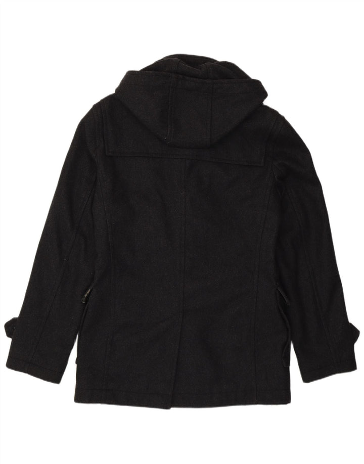 Zara Veste de sport à capuche pour homme UK 38 Gris moyen