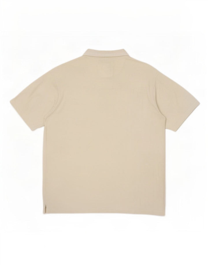 Adidas Polo Homme UK 42/44 Large Blanc