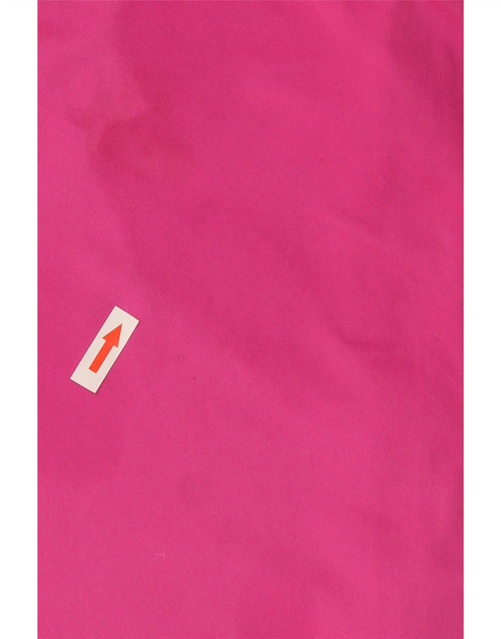 Puma Pull à capuche zippé pour femme UK 16 Large Rose Polyester