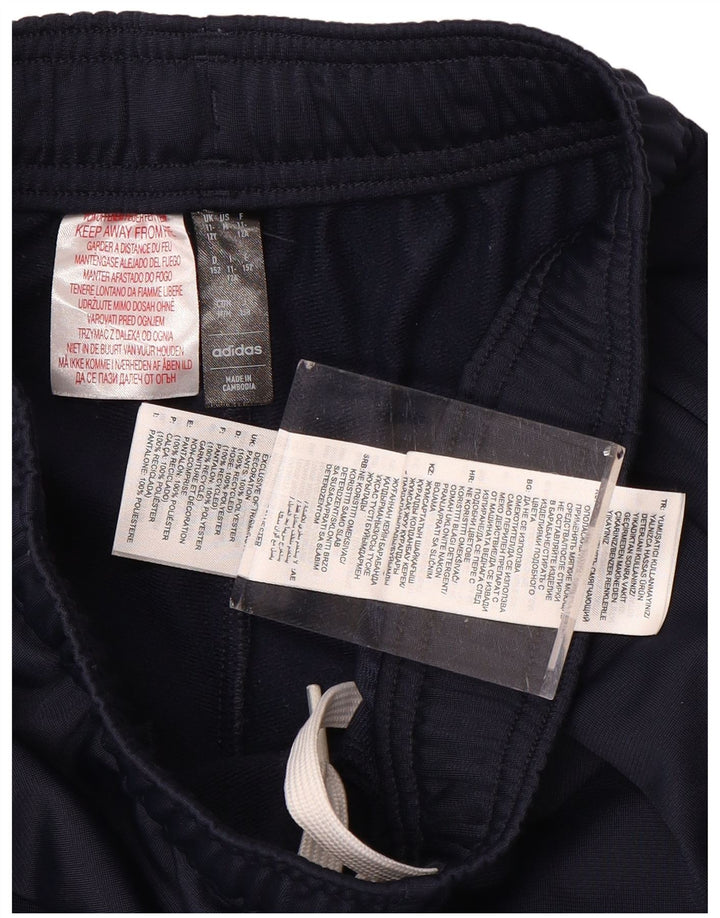 ADIDAS Pantalon de Survêtement Garçon Joggers 11-12 ans Bleu Marine Polyester