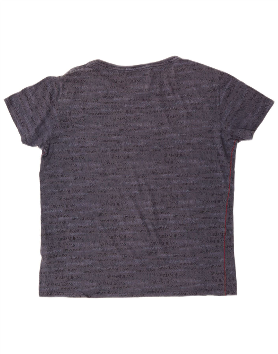 ARMANI JEANS T-Shirt Slim Graphique Homme 2XL Bleu Marine