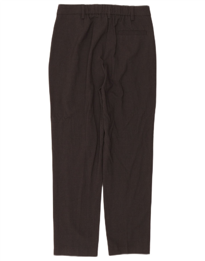 Marks & Spencer Pantalon court pour femme UK 8 Small W27 L26 Gris Polyester