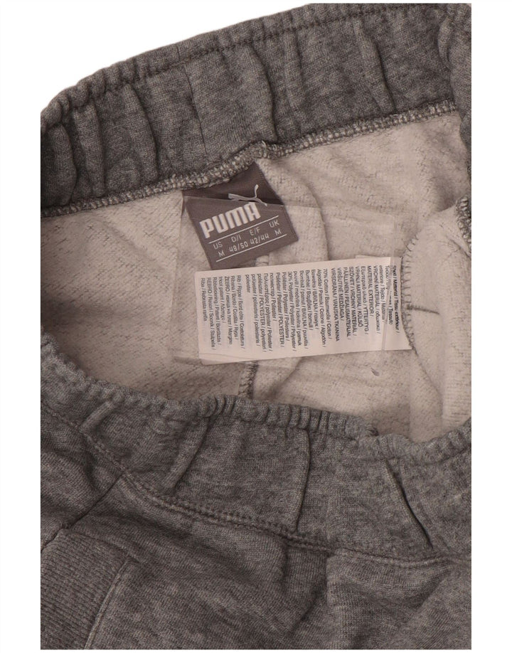 Puma Pantalon de Survêtement Joggers Homme Gris Moyen Cotton Sports