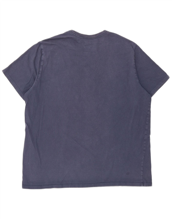 Levi's T-Shirt Top XL Homme Bleu Marine Coton