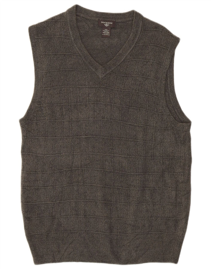 Dockers Débardeur Vest Homme Gris Moyen Acrylique