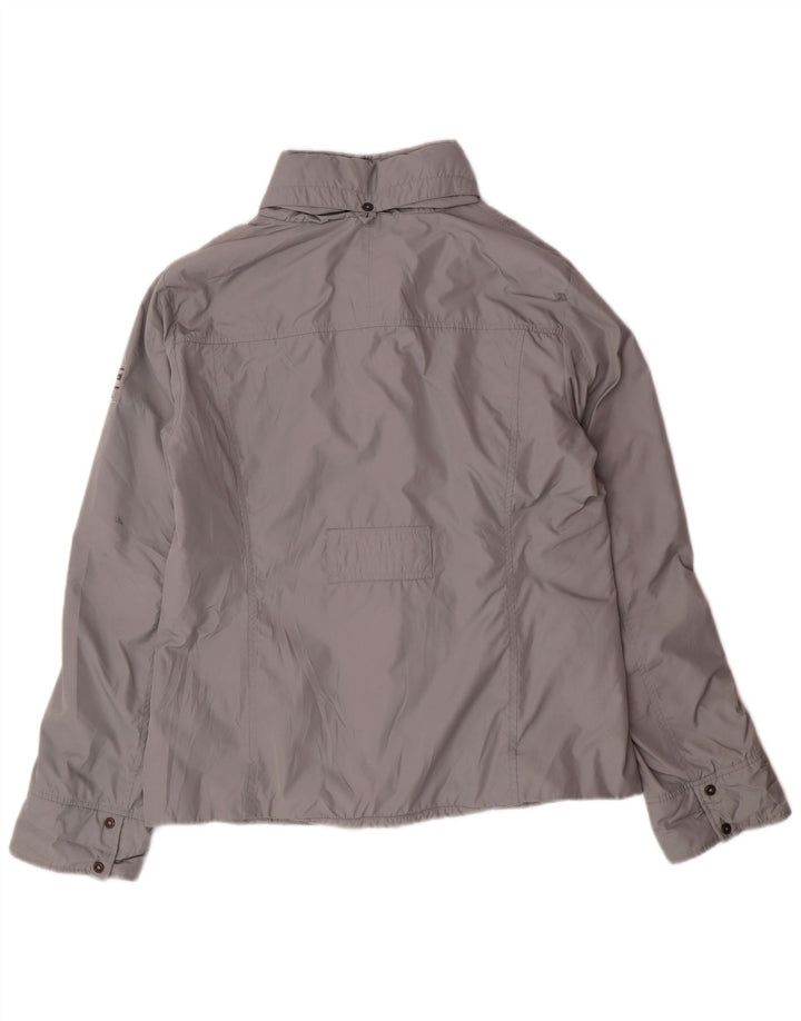 Champion Veste coupe-vent à capuche pour femme UK 18 XL Gris Polyester