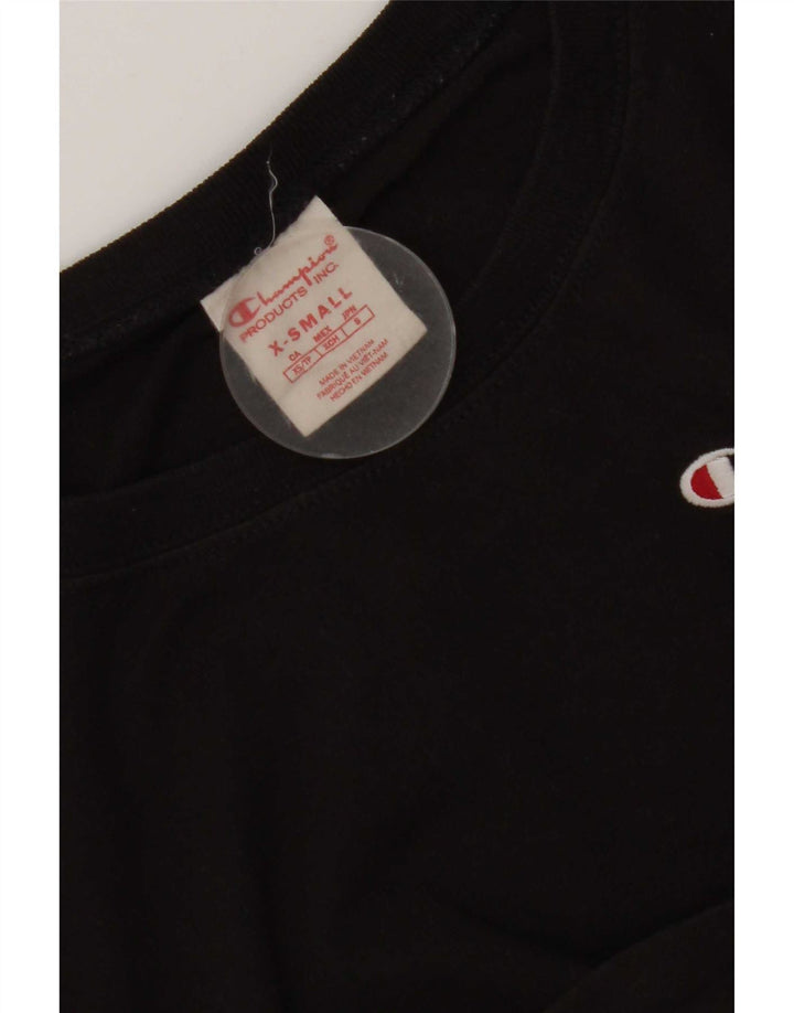 Champion Haut à manches longues pour homme Noir XS