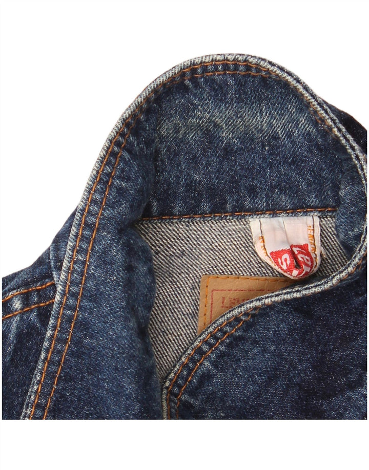 Levi's Veste en Jean Homme UK 40 Large Bleu