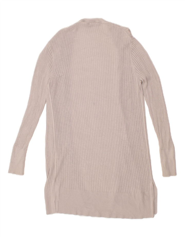 OASIS Womens Oversized Longline Open Cardigan Sweater UK 10 Small Grey Vintage Oasis and Second-Hand Oasis from Messina Hembry 