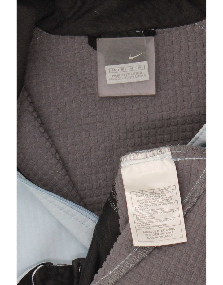 Veste de survêtement Nike pour femme US 8/10 Bleu moyen Polyester