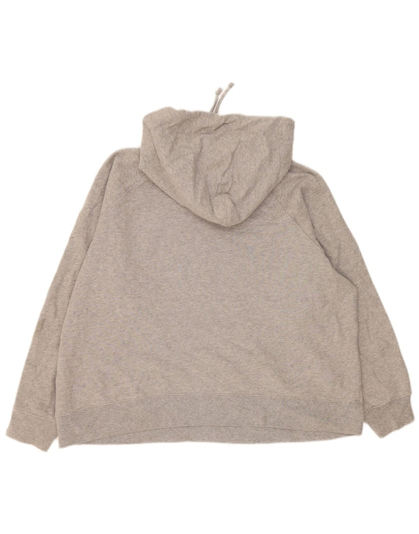 Levi's Pull à Capuche Graphique Oversize Femme UK 18 XL Gris Coton