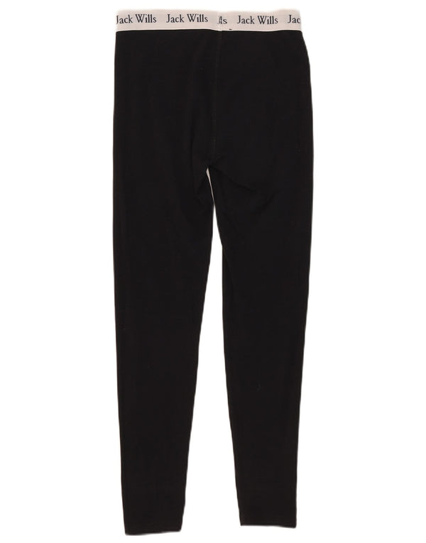 Jack Wills Legging graphique pour femme UK 8 Small Noir Colorblock Modal