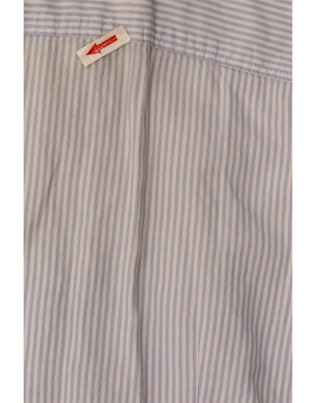 Tommy Hilfiger Chemise Femme US 6 Coton Bleu Moyen à Fines Rayures