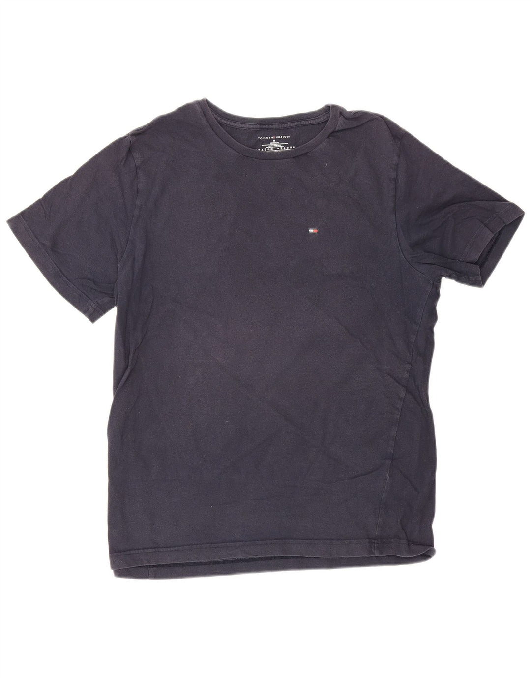 Tommy Hilfiger T-Shirt Homme Bleu Marine Moyen Coton