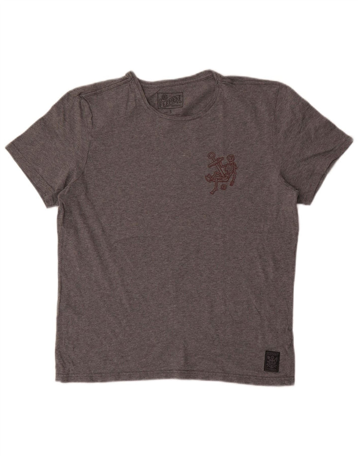 Element T-Shirt Graphique Homme Petit Gris