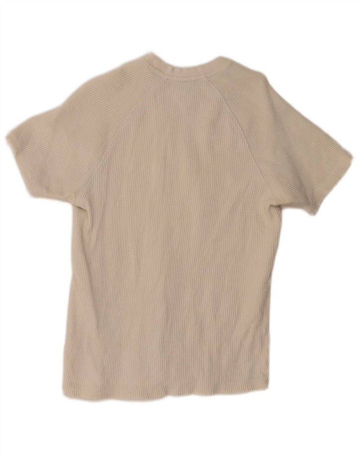 Zara Homme T-Shirt Top Petit Blanc Coton
