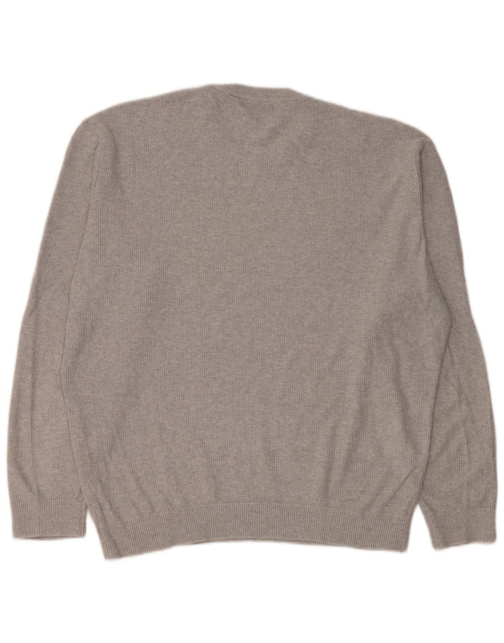Zara Pull ras du cou pour homme, grand gris