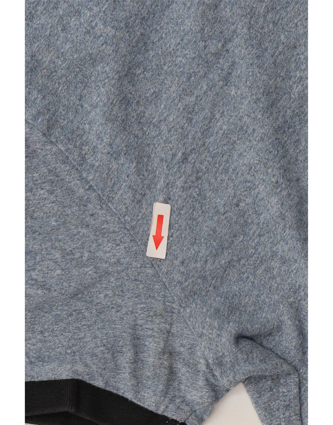 Superdry Homme T-Shirt Top Small Bleu Moucheté Coton