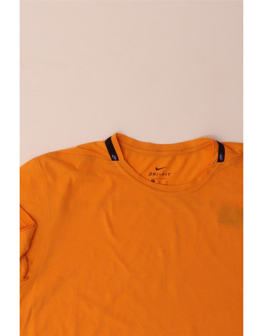 NIKE T-shirt Dri Fit pour homme en coton orange moyen