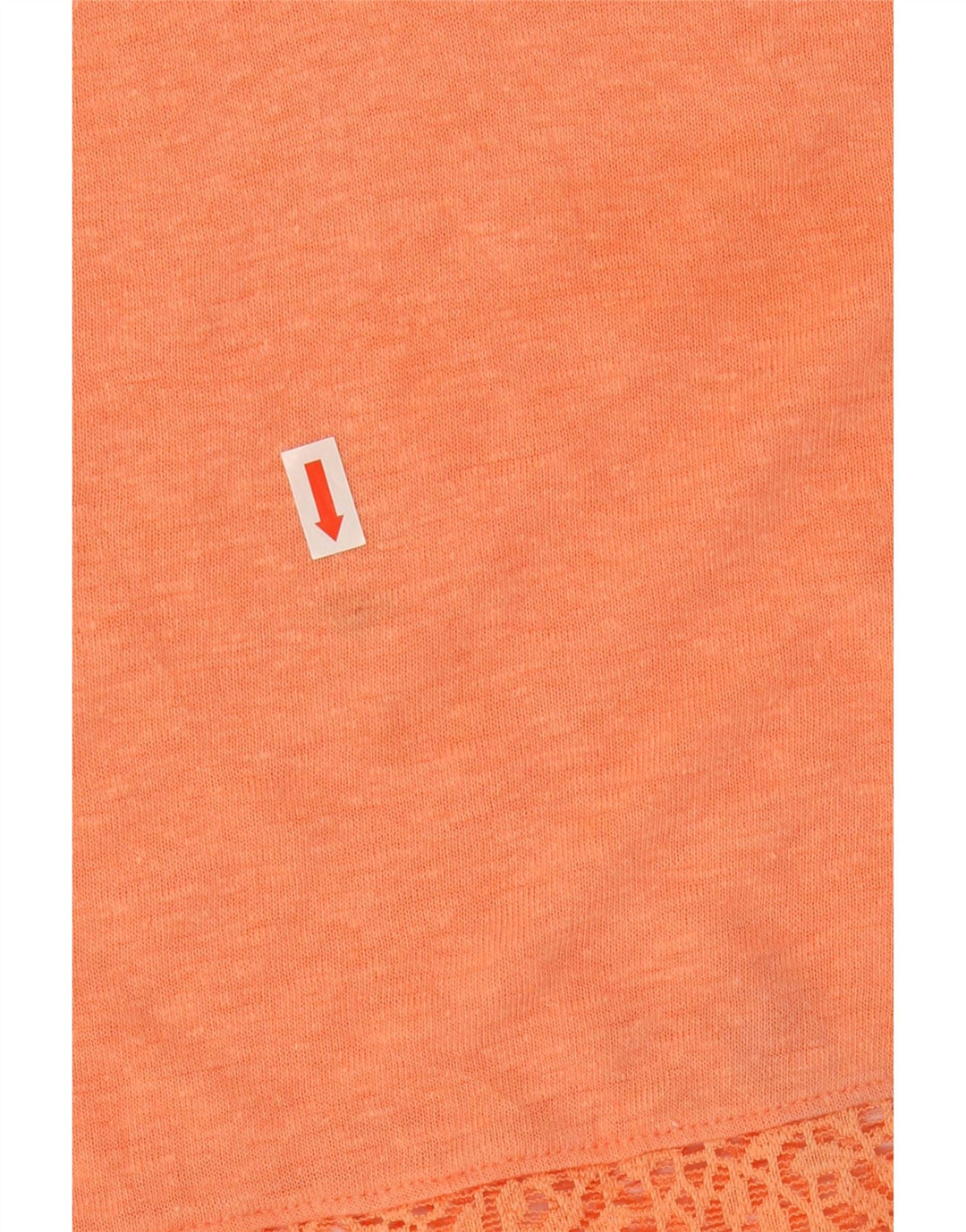Marks & Spencer T-shirt court surdimensionné pour femme UK 10 Small Orange
