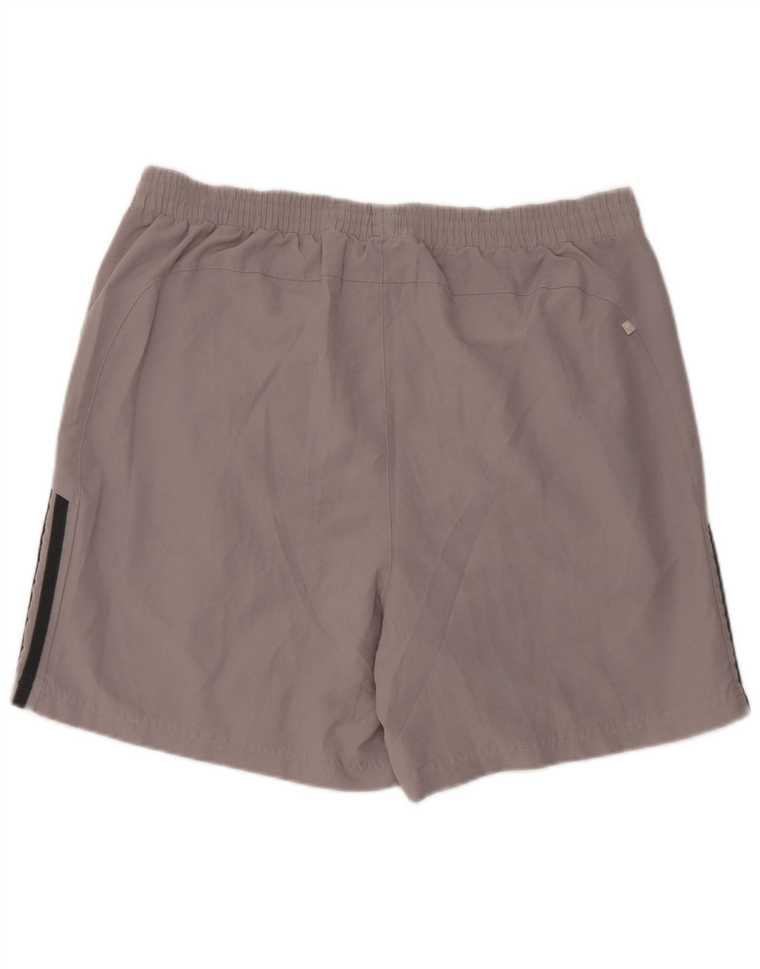 Adidas Short de sport homme gris moyen polyester