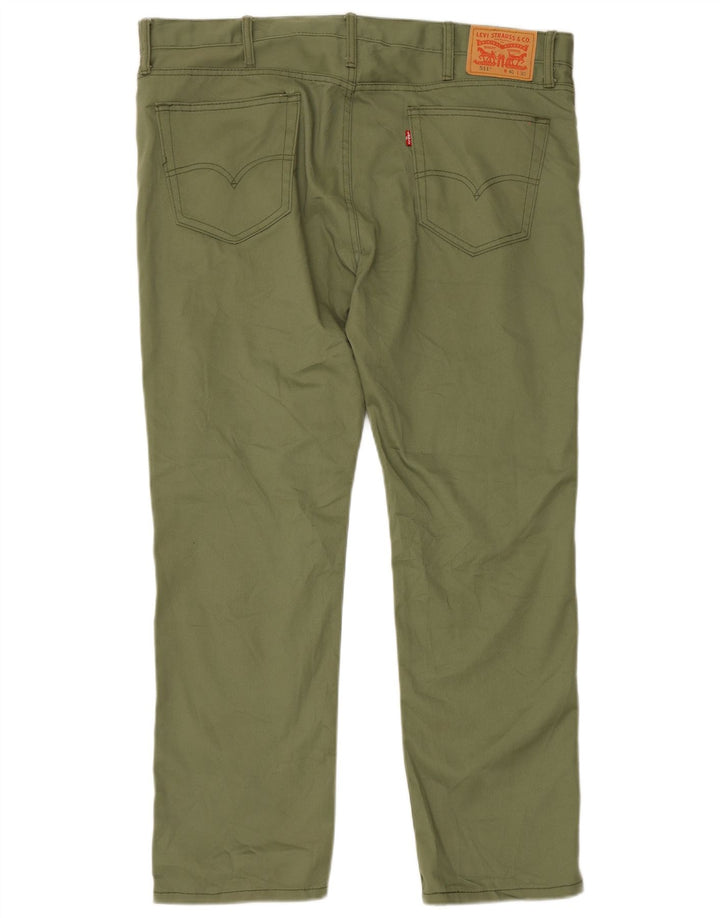 Levi's Pantalon 511 Slim Casual W40 L30 Homme Vert Polyester