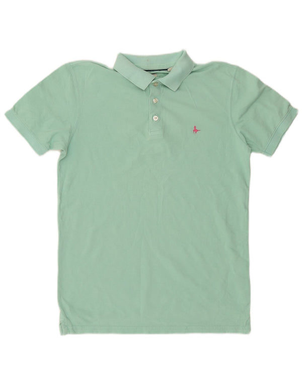 Jack Wills Polo coupe classique pour homme XS en coton vert