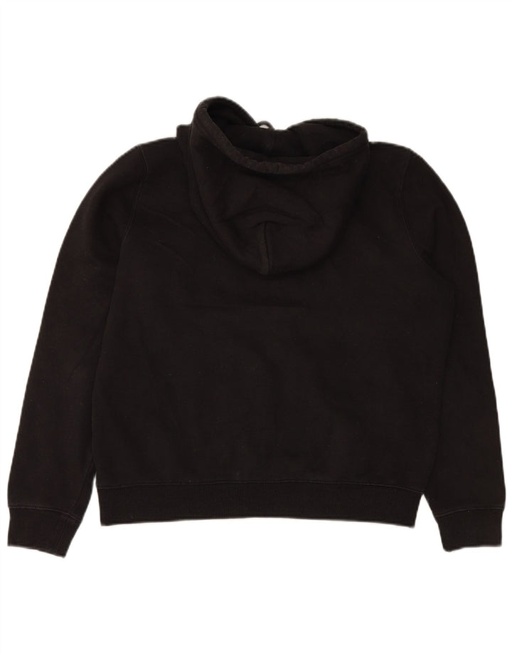 TOMMY HILFIGER Pull à capuche pour femme UK 14 Medium Noir